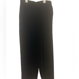 Russ Women’s vintage velvet high waisted with pockets Pants Black Sz 14